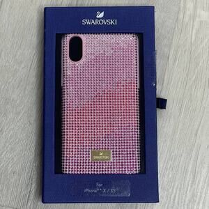 Swarovski High Love gradation of pink tones iPhone X/XS Case